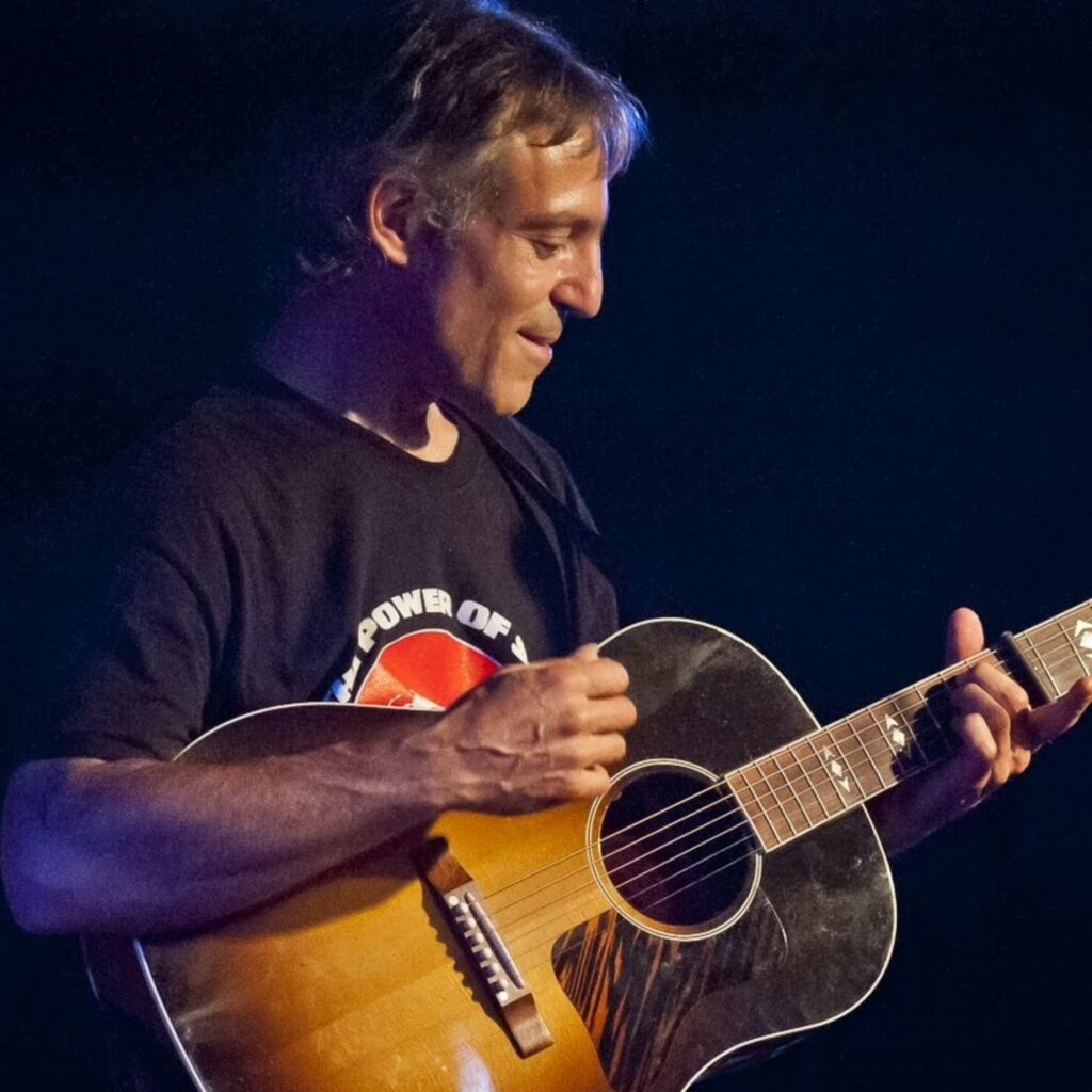 Chuck Brodsky21 July 2012The Grey EagleAsheville, North Carolina© Copyright David J. Simchockwww.DavidSimchock.comwww.VagabondVistas.com