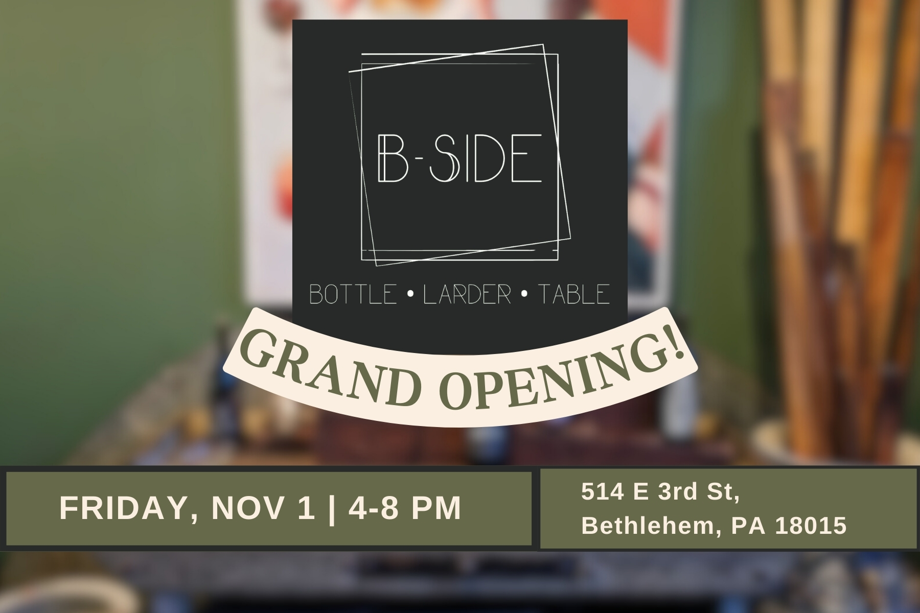 b side grand opening